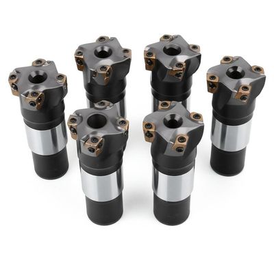 40 मिमी से ऊपर के मानक कटर व्यास के लिए 6 कटिंग एज फेस मिलिंग कटर फेस शोल्डर मिलिंग मशीन प्रकार