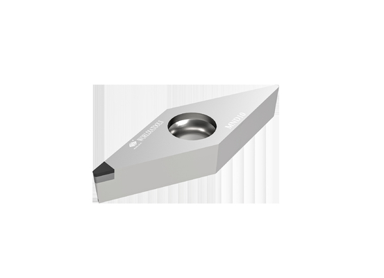 VBGW160404 Uncoated PCD कटिंग इंसर्ट 1N टिप्स कार्बाइड टूल इंसर्ट