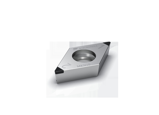 DCGW 11T308 2-3um ग्रेन PCBN कार्बाइड टर्निंग इन्सर्ट 2N टिप्स