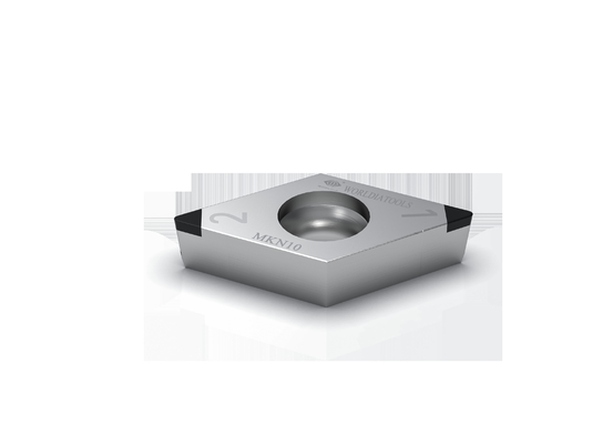 DCGW 11T308 2-3um ग्रेन PCBN कार्बाइड टर्निंग इन्सर्ट 2N टिप्स